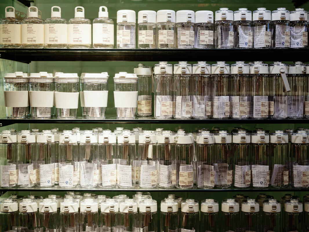 Kreative Flaschenaufbewahrung für Kühlschrank und Küche