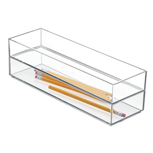 iDesign CLARITY - Drawer Organizer CLEAR - various sizes - BINS AND BOXES