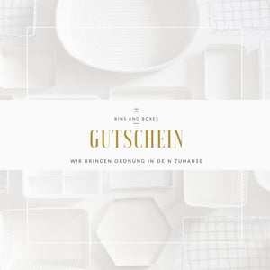 Geschenkgutschein von BINSANDBOXES