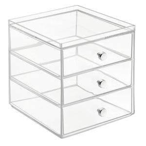 iDesign DRAWER - Schubladen-Turm KLAR 3 Fächer - Gross - BINS AND BOXES